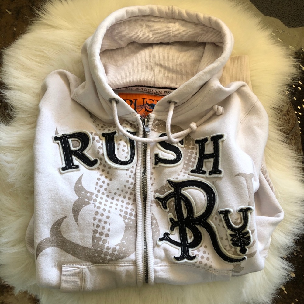 Rush Time Machine Tour band hoodie 2010
